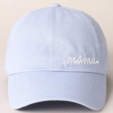 Load image into Gallery viewer, Mama Letters Embroidered Baseball Cap