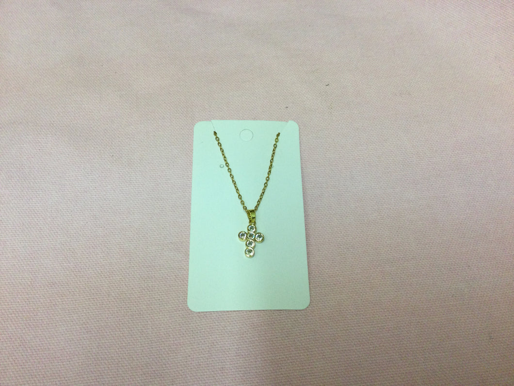 Sparkly Cross Necklace