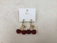 Load image into Gallery viewer, Cherry Earrings