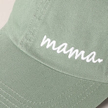 Load image into Gallery viewer, Mama Letters Embroidered Baseball Cap