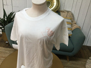 Texas Flourish Crop Tee