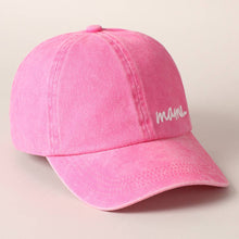 Load image into Gallery viewer, Mama Letters Embroidered Baseball Cap