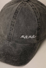 Load image into Gallery viewer, Mama Lettering Embroidery Baseball Cap