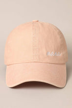 Load image into Gallery viewer, Mama Lettering Embroidery Baseball Cap