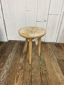 Hand Carved Stool