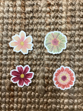 Watercolor Stickers - assorted small