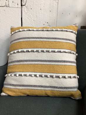 Yellow Beach Boho Pillow