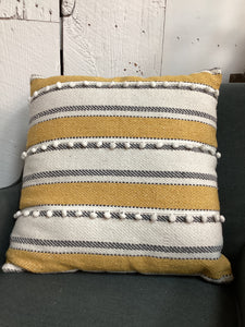 Yellow Beach Boho Pillow