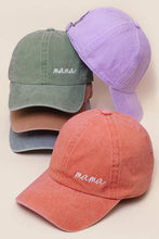 Load image into Gallery viewer, Mama Lettering Embroidery Baseball Cap