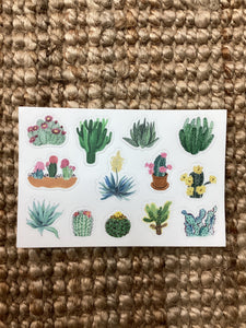 Sticker Sheets - Floral Watercolor