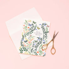 Load image into Gallery viewer, May All Your Dreams Come True Butterfly Garden Card