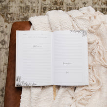 Load image into Gallery viewer, Dwell in the Word Journal | Linen Gold Foil Bound