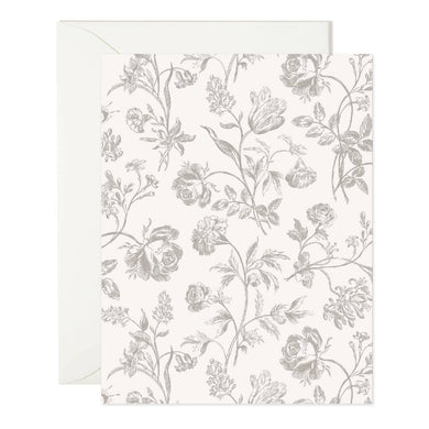 Garden Toile Card 