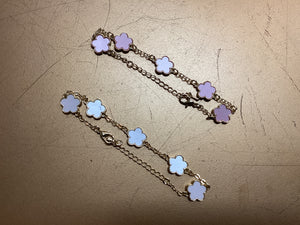 Gold Flower Bracelets
