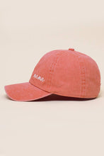Load image into Gallery viewer, Mama Lettering Embroidery Baseball Cap