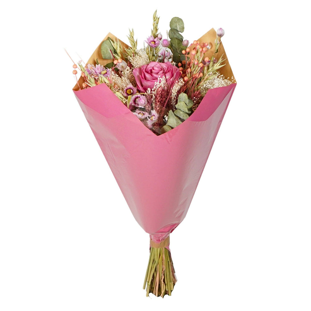 Romantic Mother's Day Bouquet - Pink Rose Artificial