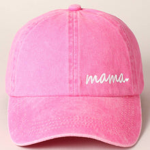 Load image into Gallery viewer, Mama Letters Embroidered Baseball Cap
