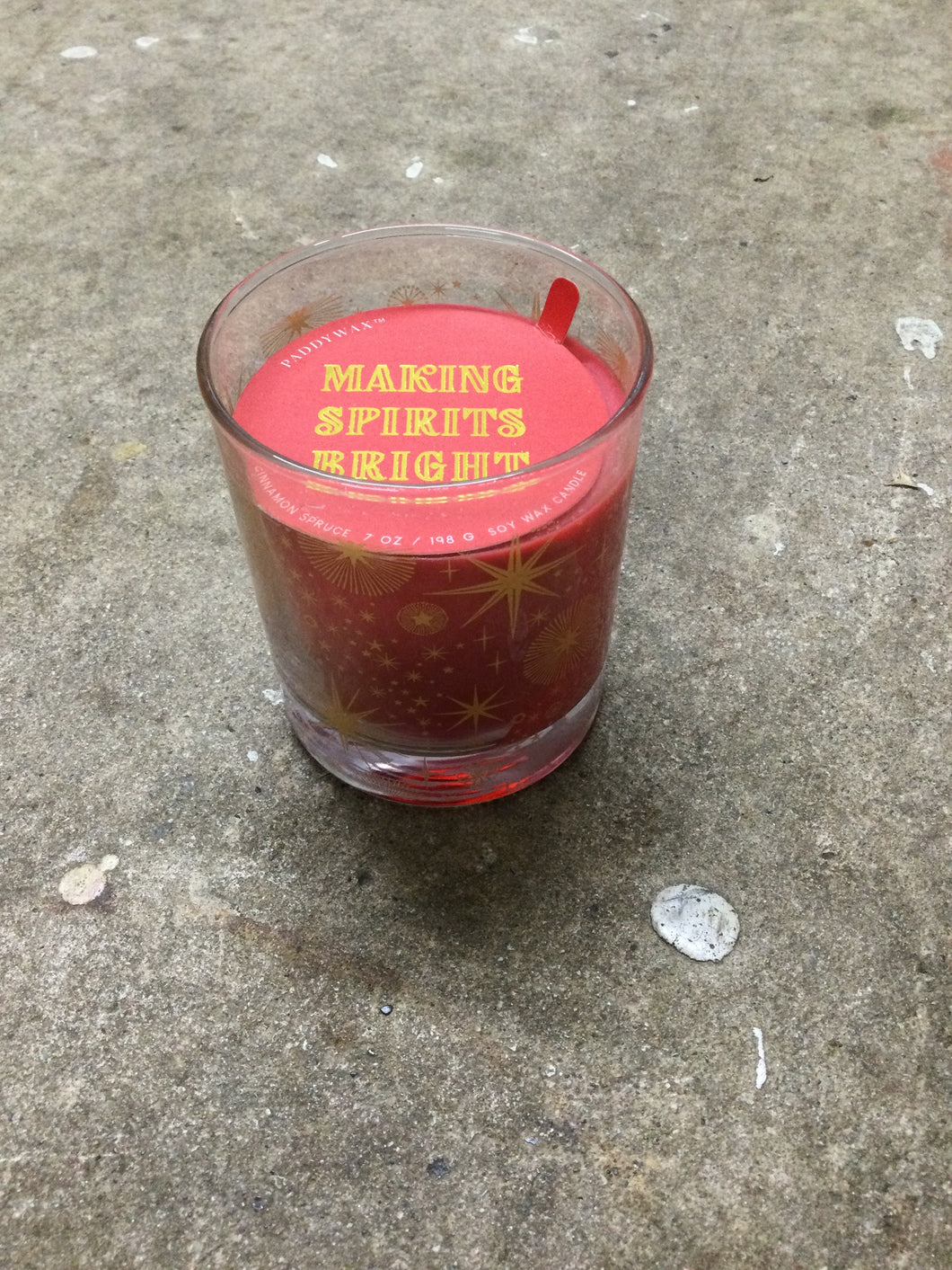 Making Spirits Bright Candle