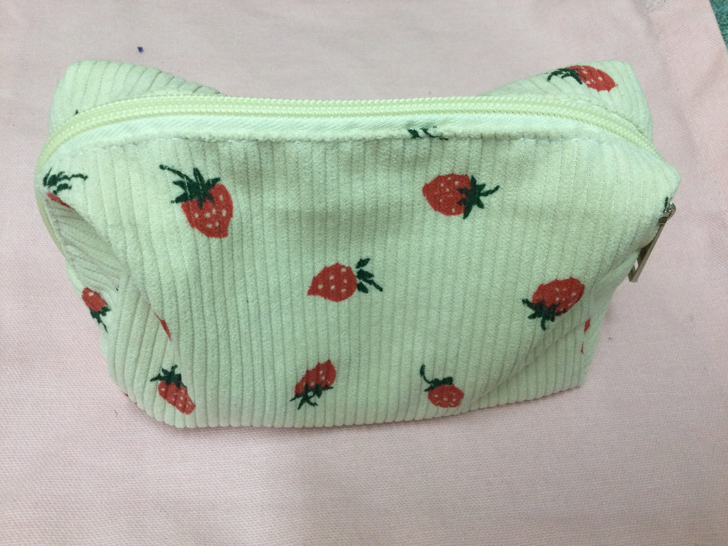 Strawberry Makeup Bag