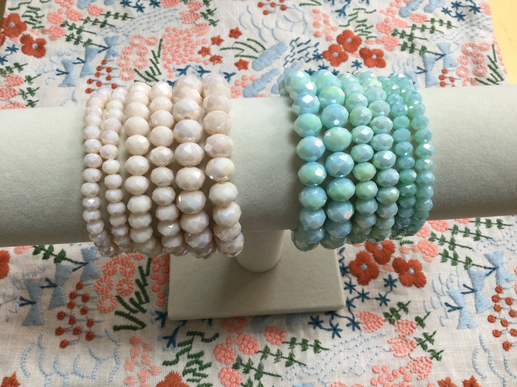 Crystal Beaded Bracelets