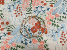 Load image into Gallery viewer, Gold &amp; Stone Bracelets