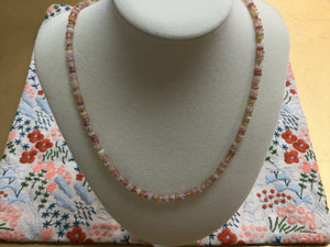 Pink Stone Necklace
