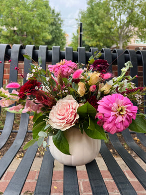 Girly Fall Pumpkin- The Pink Chapel Market 10/22/25 6:30pm