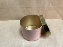 Load image into Gallery viewer, Pink Enamel Metal Container