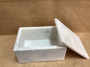 White Marble Box