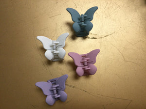 Small Butterfly Hair Clips