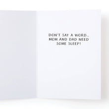 Load image into Gallery viewer, Hush Little Baby Greeting Card