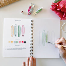 Load image into Gallery viewer, Tropical watercolor workbook