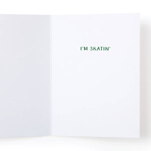 They See Me Rollin' Roller Blades Greeting Card