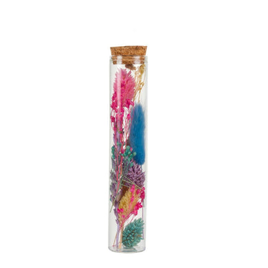 Dried Flowers - Wish Bottle - Pastel