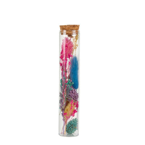 Dried Flowers - Wish Bottle - Pastel
