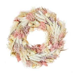 Dried Flowers Wreath Blush - Mother's Day Special