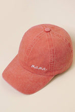 Load image into Gallery viewer, Mama Lettering Embroidery Baseball Cap