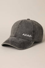 Load image into Gallery viewer, Mama Lettering Embroidery Baseball Cap