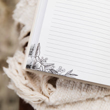 Load image into Gallery viewer, Dwell in the Word Journal | Linen Gold Foil Bound
